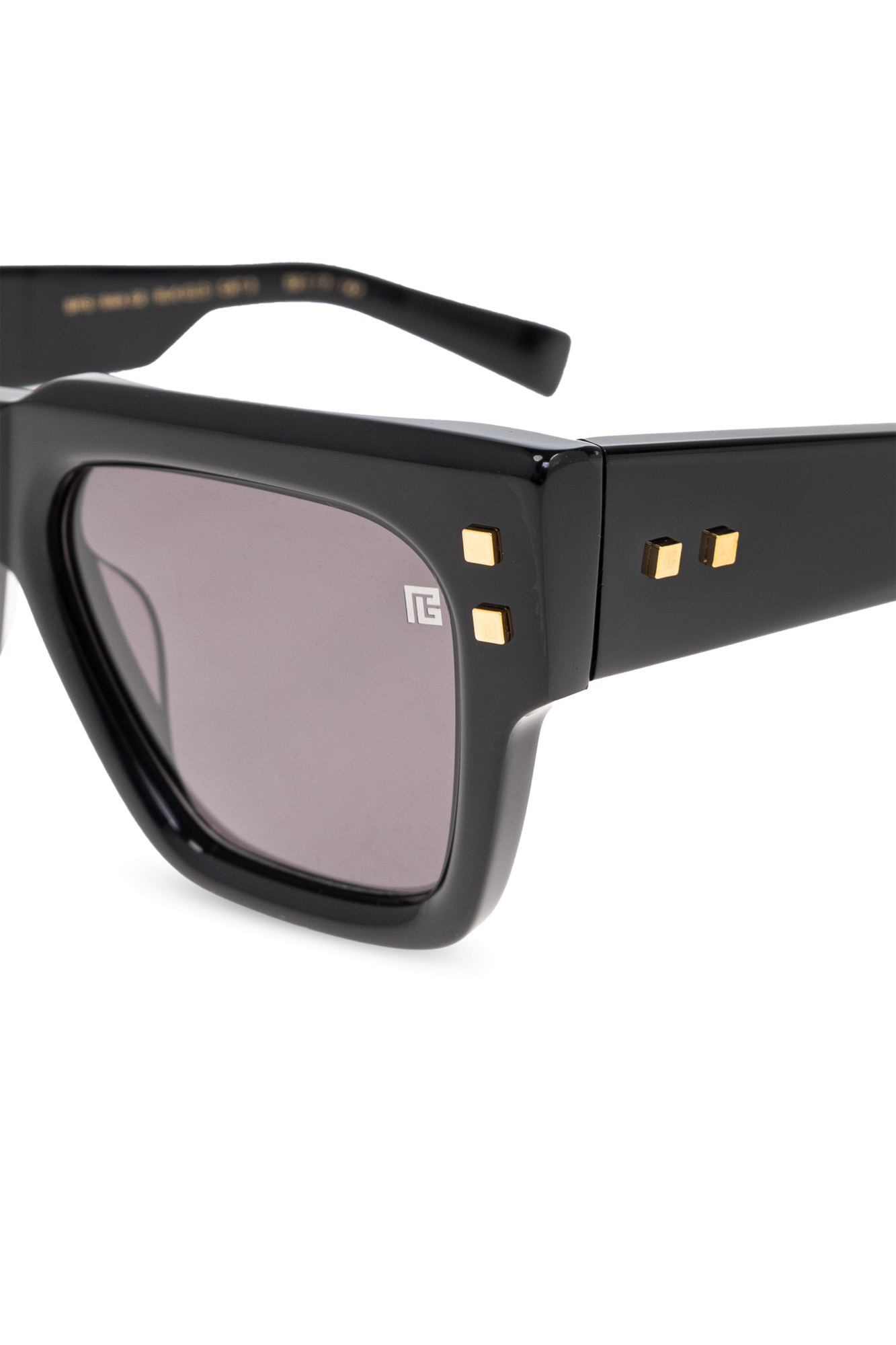 BALMAIN スクエアフレムサンクラス BPS164C520 0 Balmain Eyewear Square Frame Sunglasses – Cettire